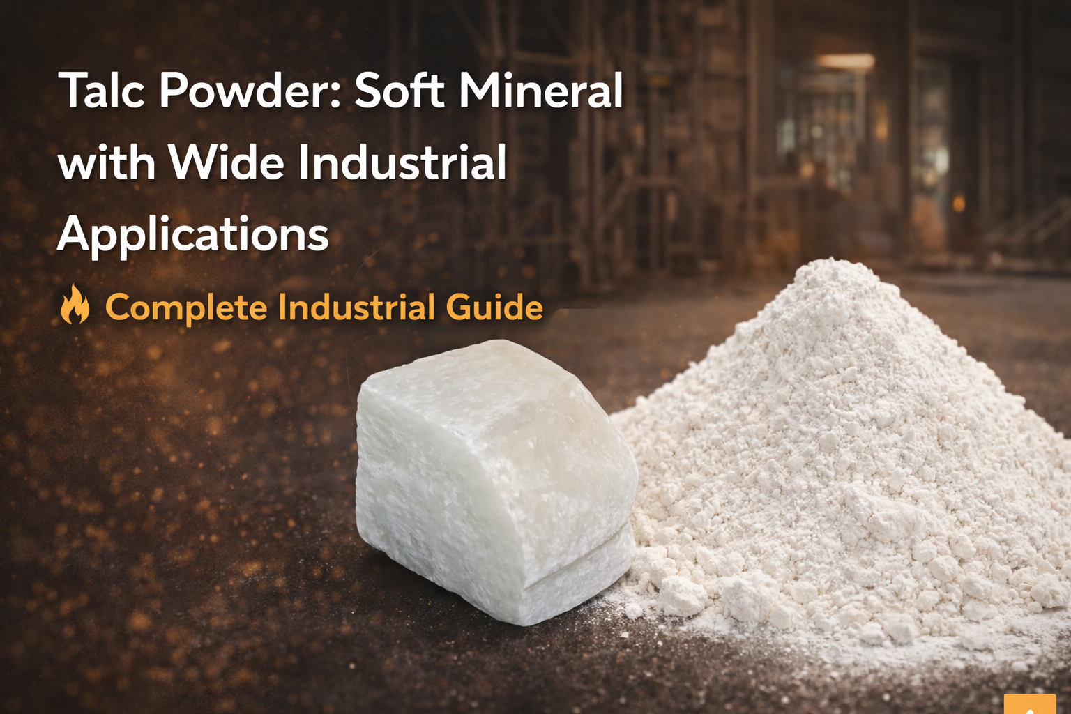 Talc Powder: Soft Mineral with Wide Industrial Applications - Universal ...